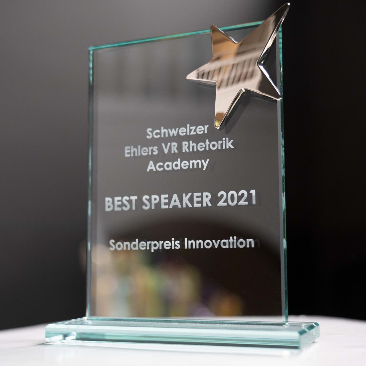 Best Speaker 2021 – Sonderpreis Innovation